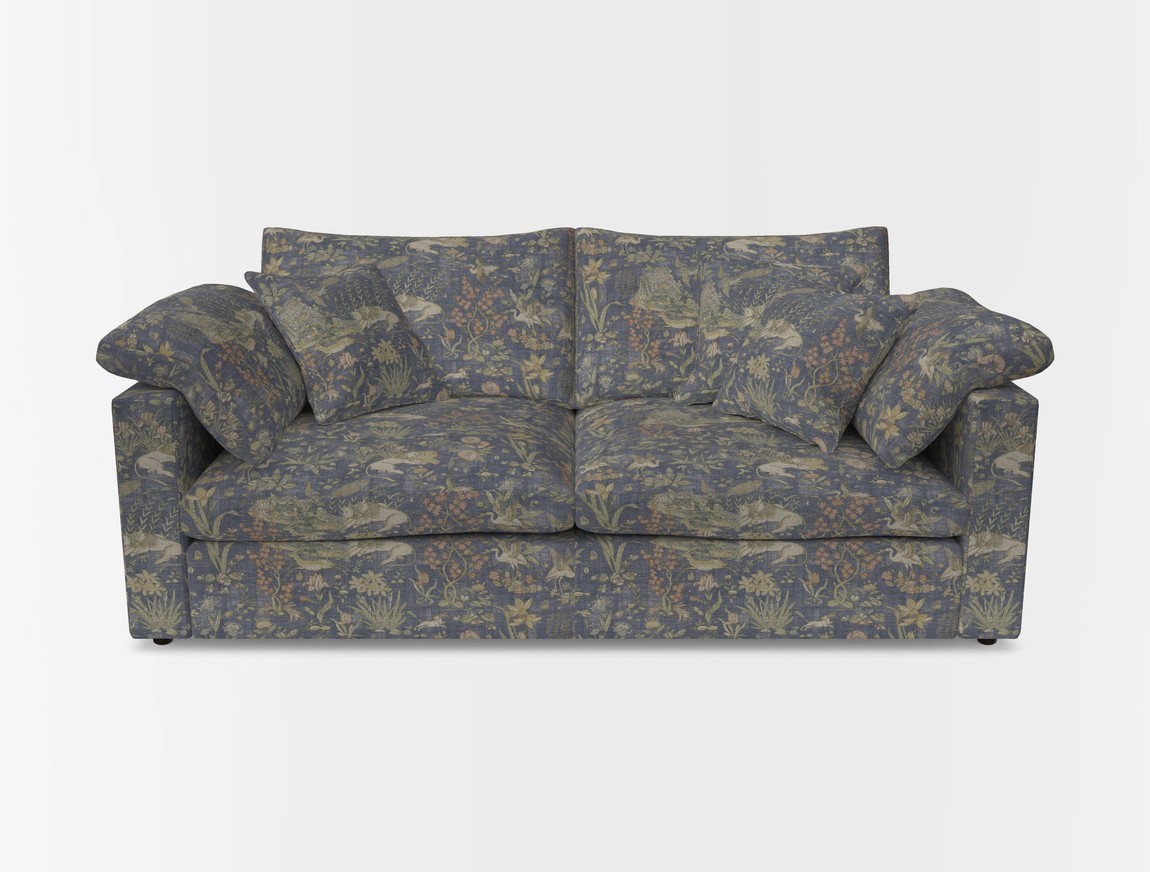 3 Seater Straight Arm Sofa