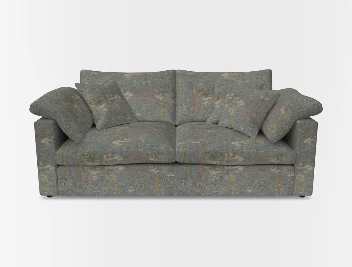 3 Seater Straight Arm Sofa