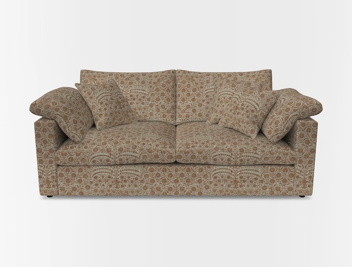 3 Seater Straight Arm Sofa