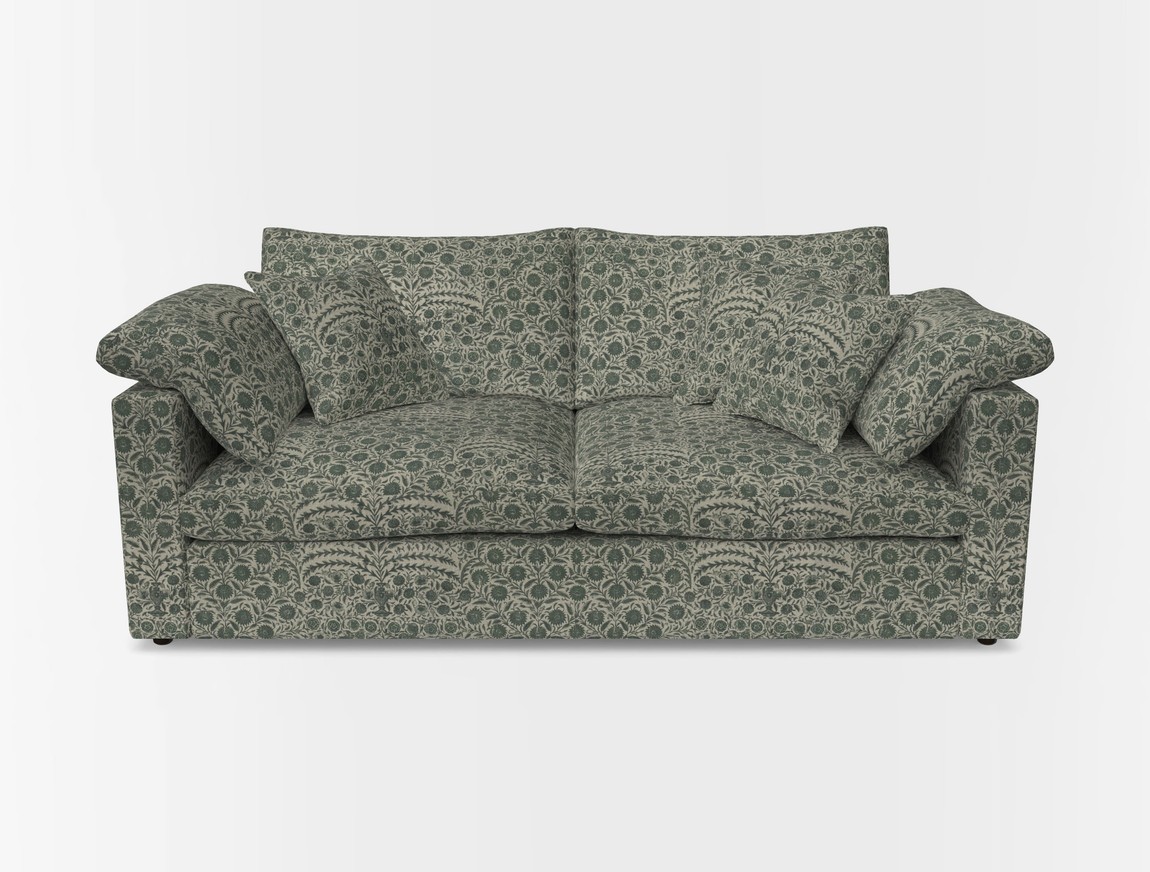 3 Seater Straight Arm Sofa