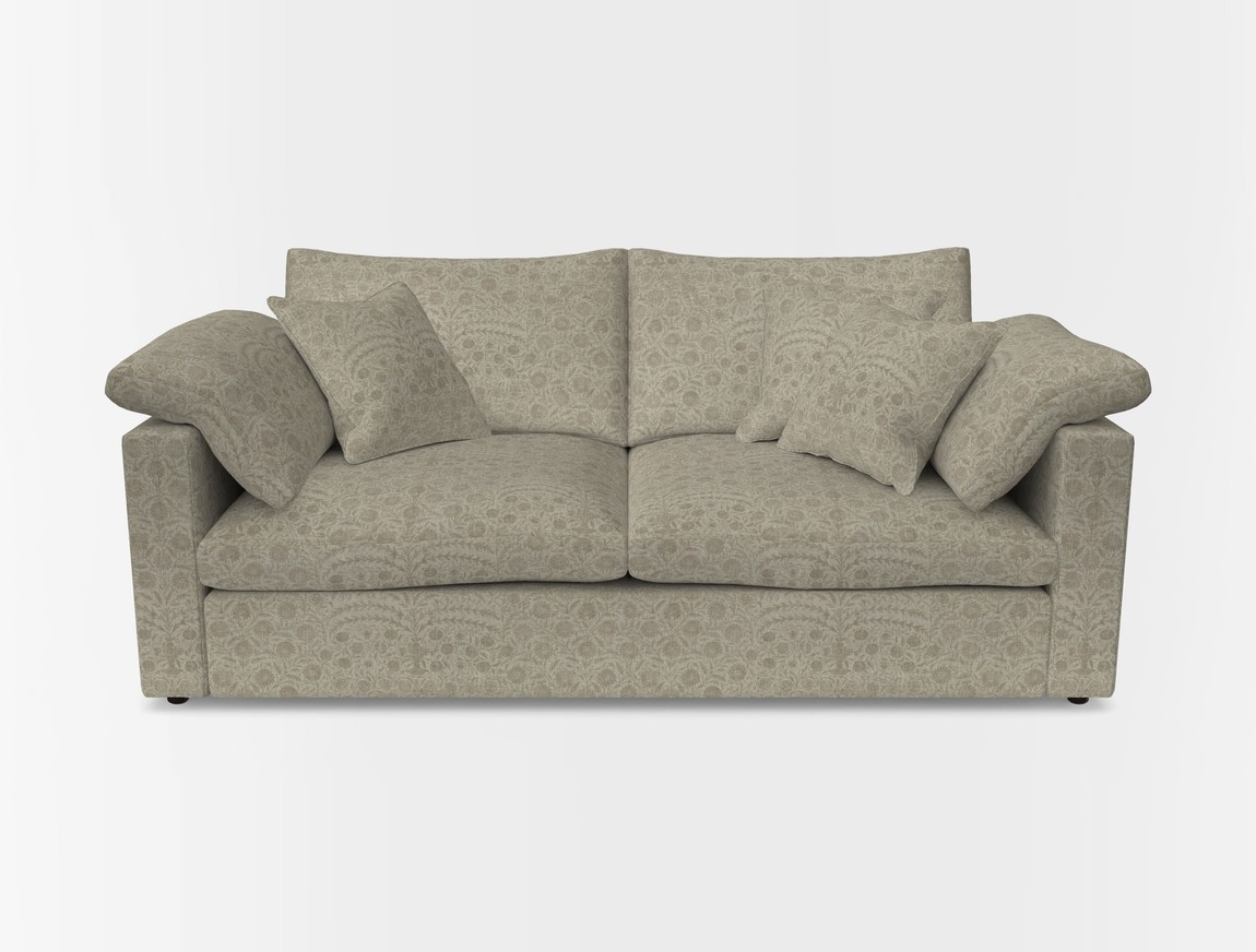 3 Seater Straight Arm Sofa
