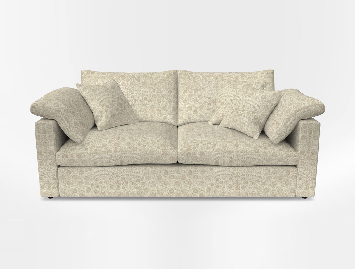 3 Seater Straight Arm Sofa