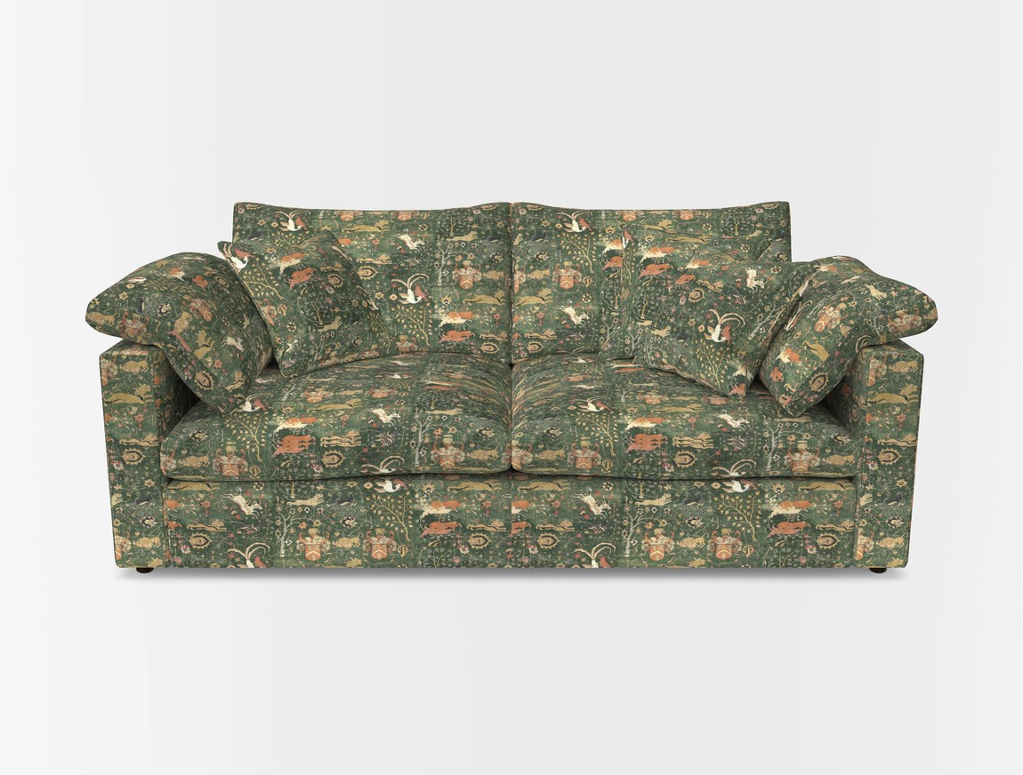 3 Seater Straight Arm Sofa