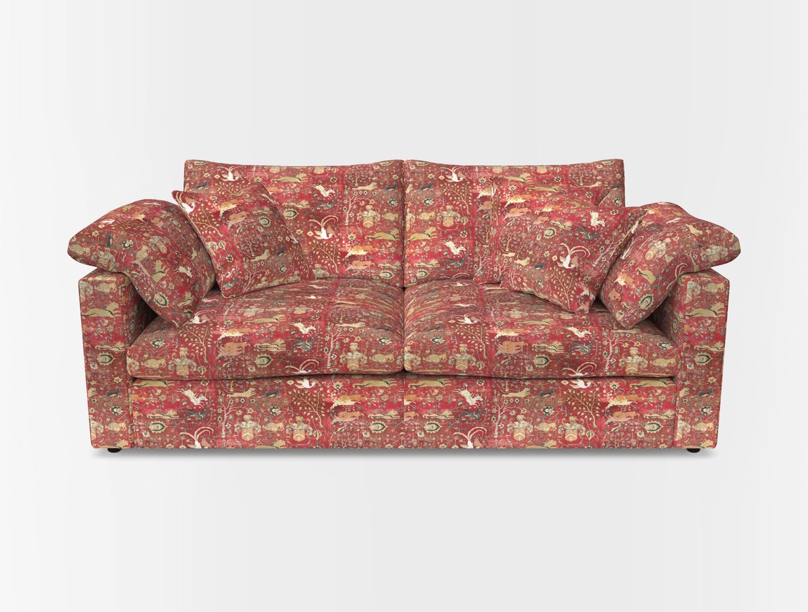 3 Seater Straight Arm Sofa