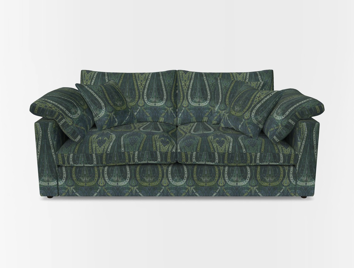 3 Seater Straight Arm Sofa
