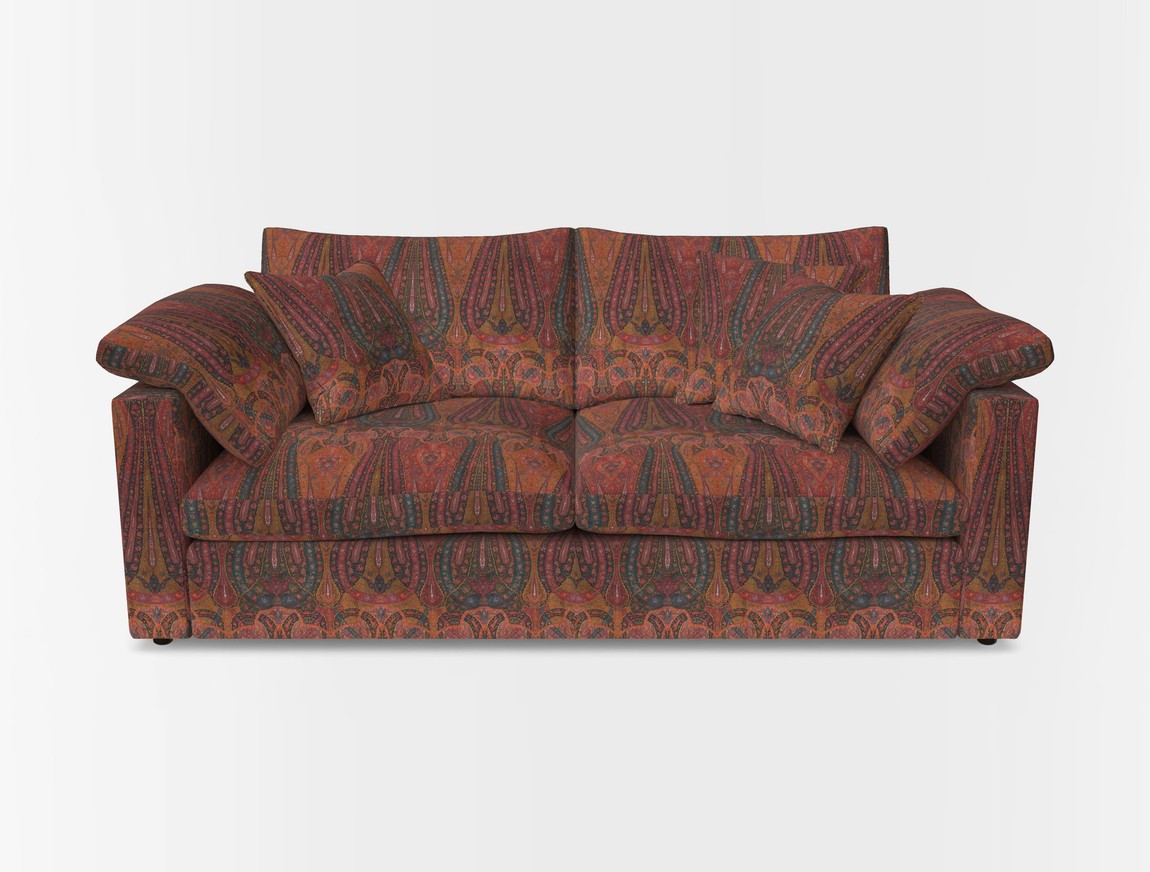 3 Seater Straight Arm Sofa