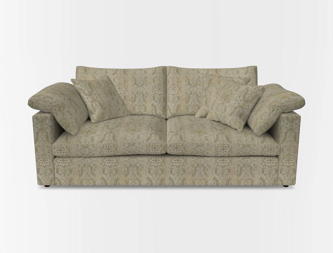 3 Seater Straight Arm Sofa