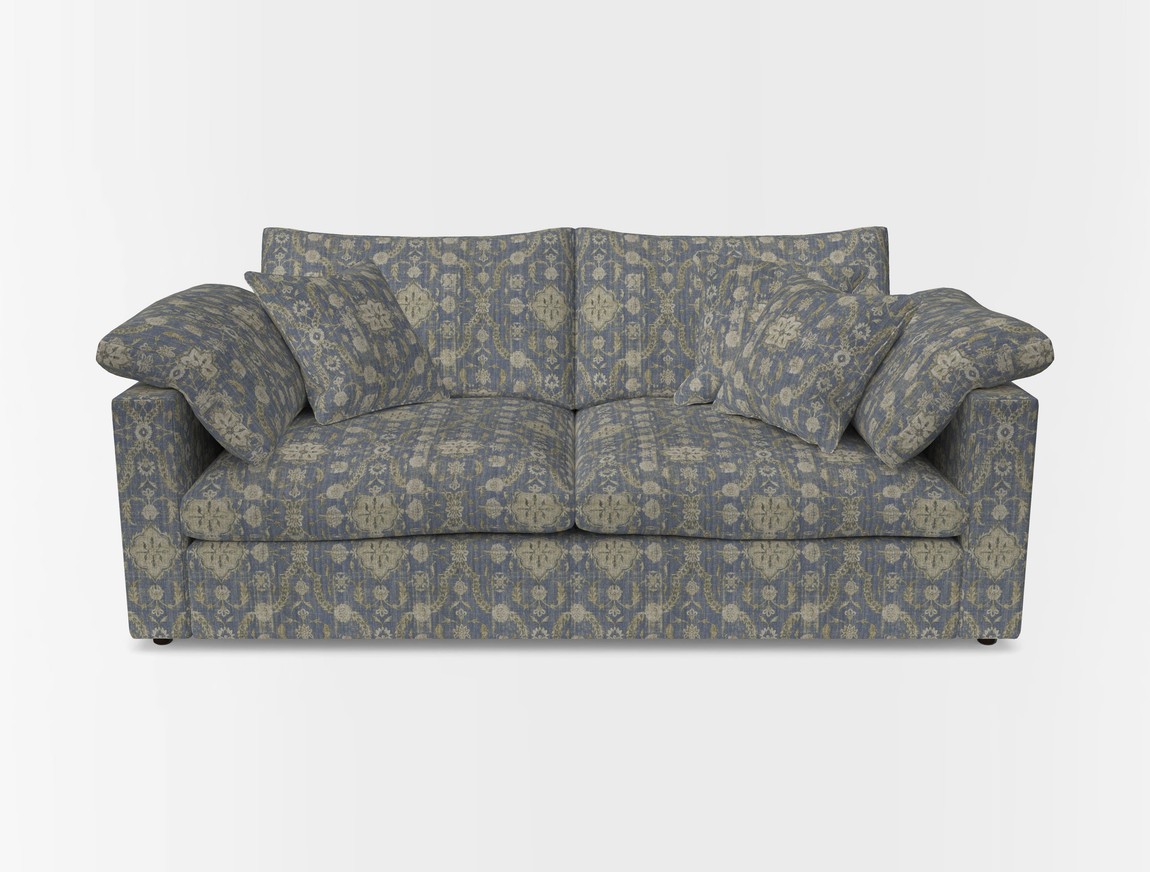 3 Seater Straight Arm Sofa