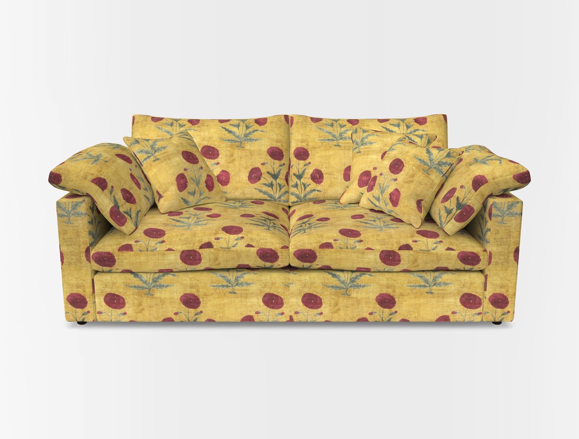 3 Seater Straight Arm Sofa