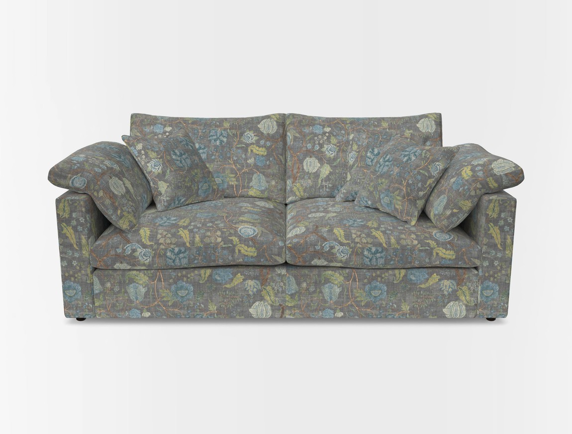 3 Seater Straight Arm Sofa