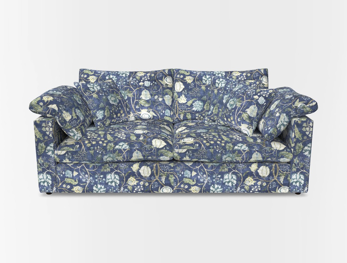 3 Seater Straight Arm Sofa