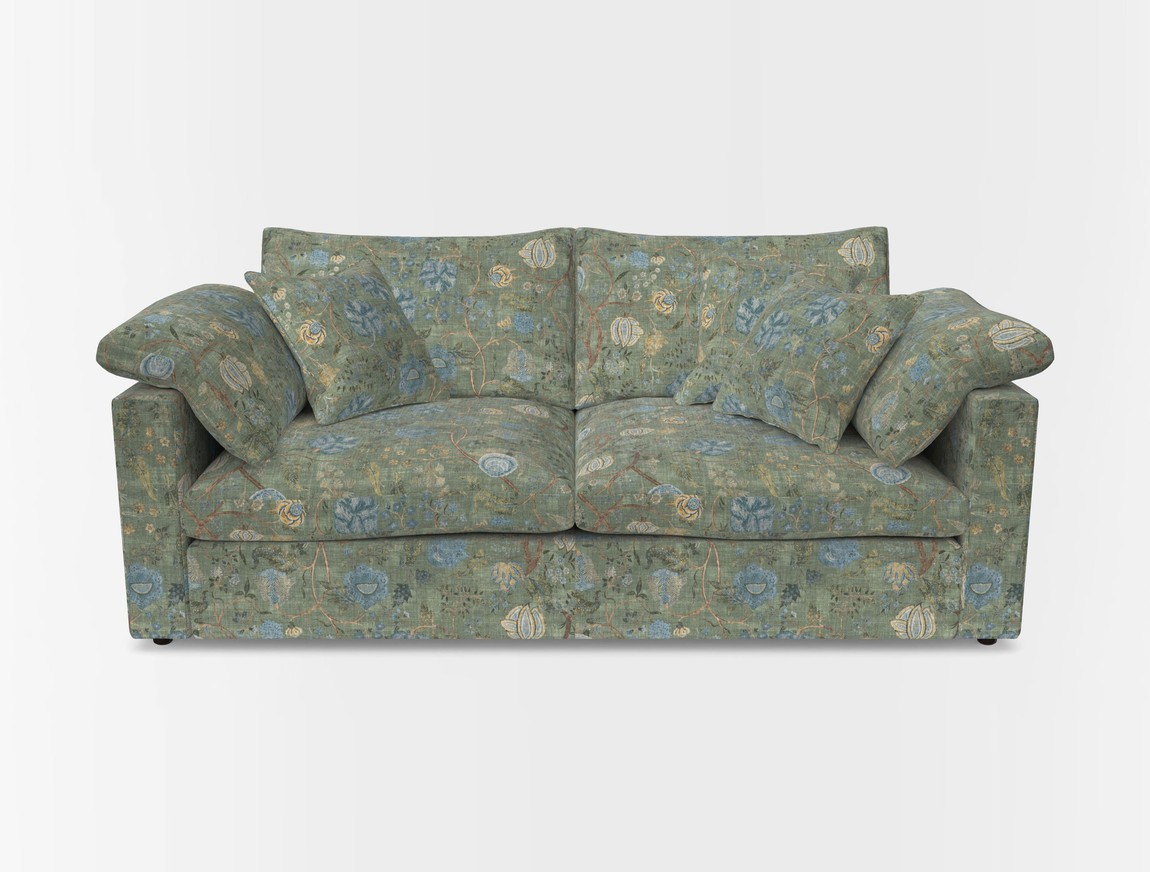 3 Seater Straight Arm Sofa