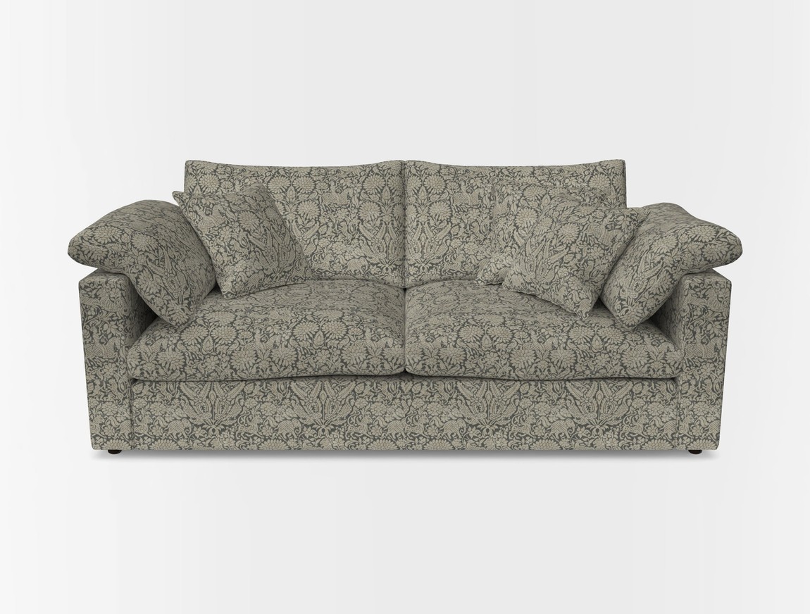 3 Seater Straight Arm Sofa