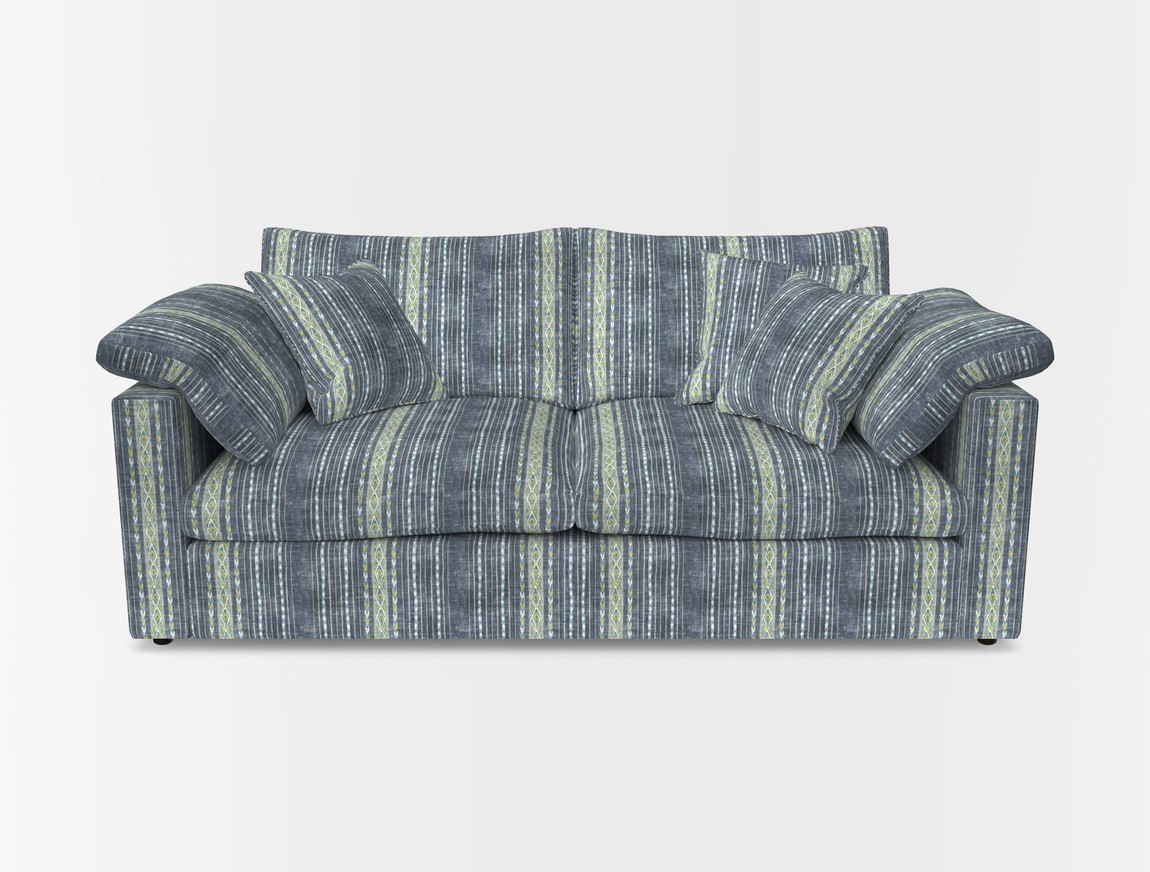 3 Seater Straight Arm Sofa