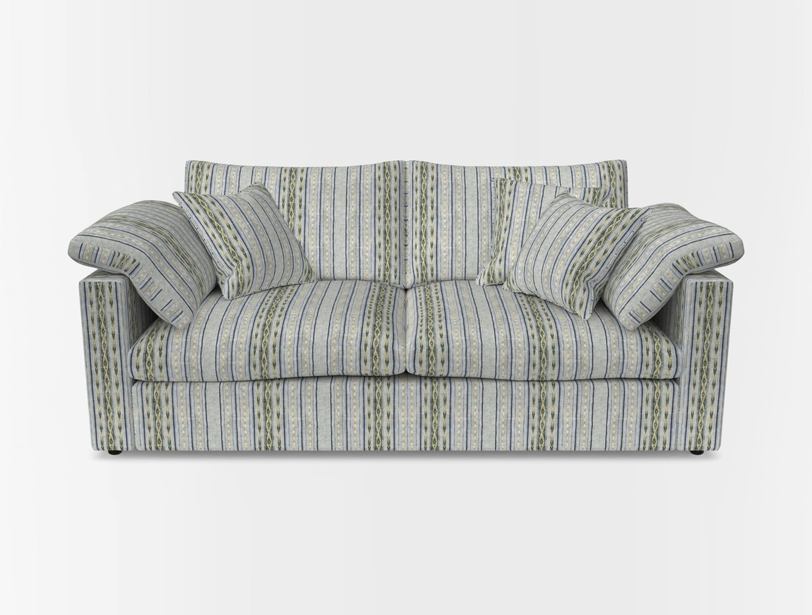 3 Seater Straight Arm Sofa