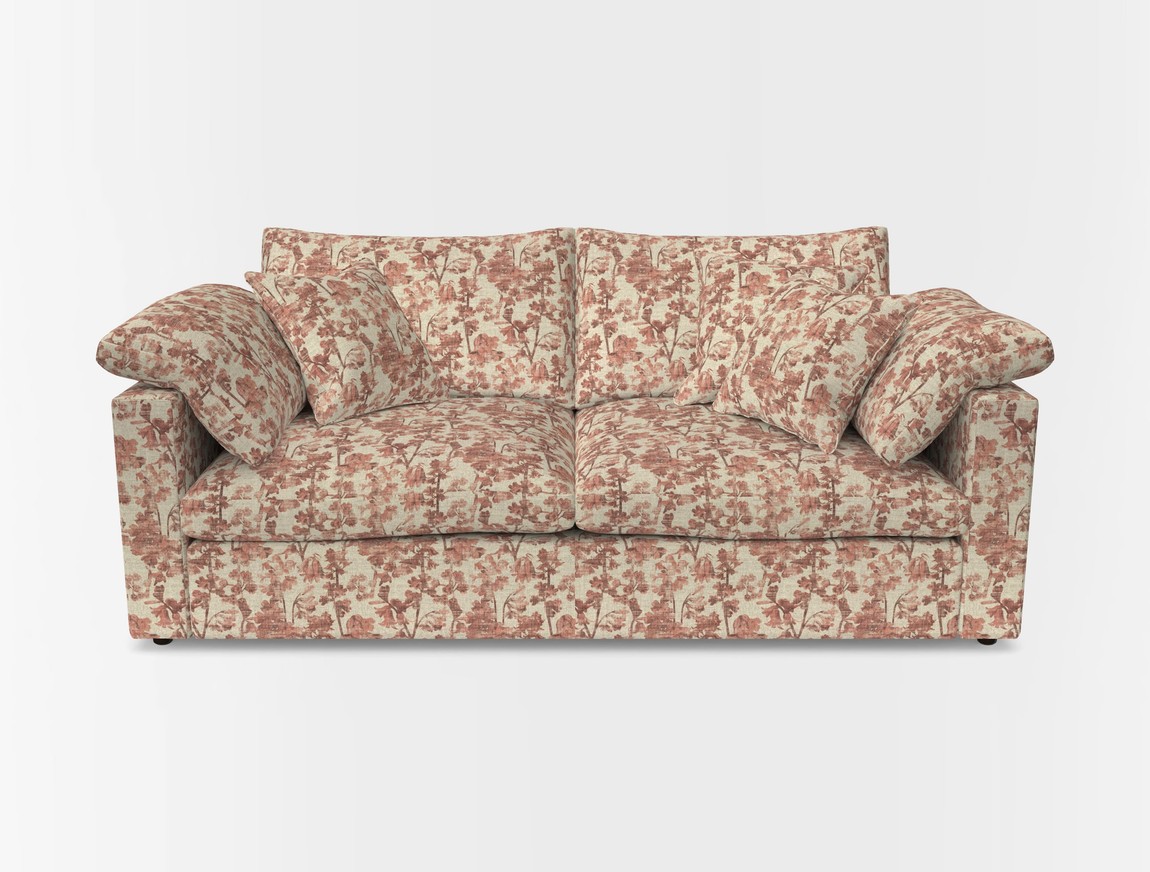 3 Seater Straight Arm Sofa