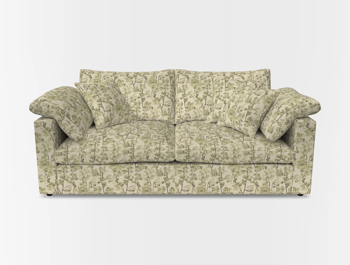 3 Seater Straight Arm Sofa