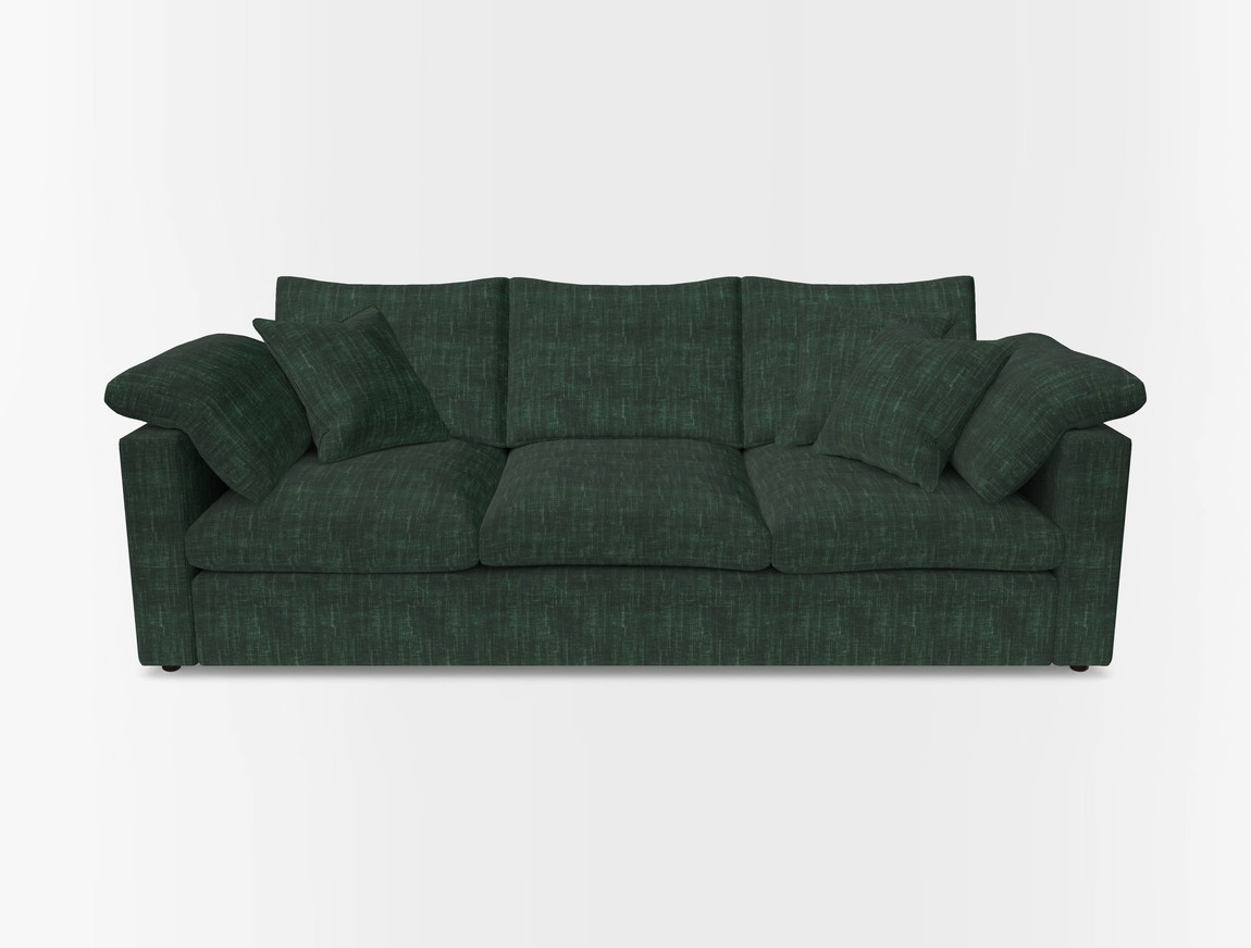 4 Seater Straight Arm Sofa