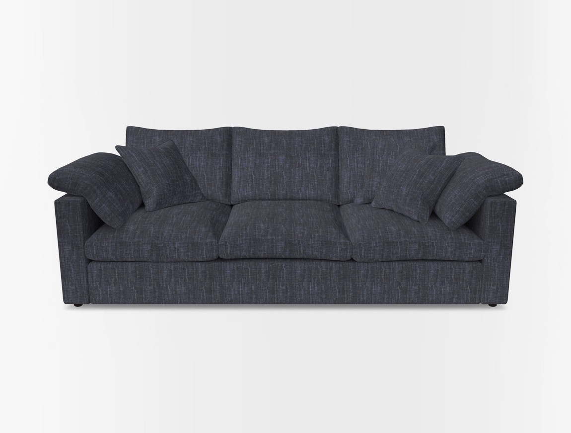 4 Seater Straight Arm Sofa