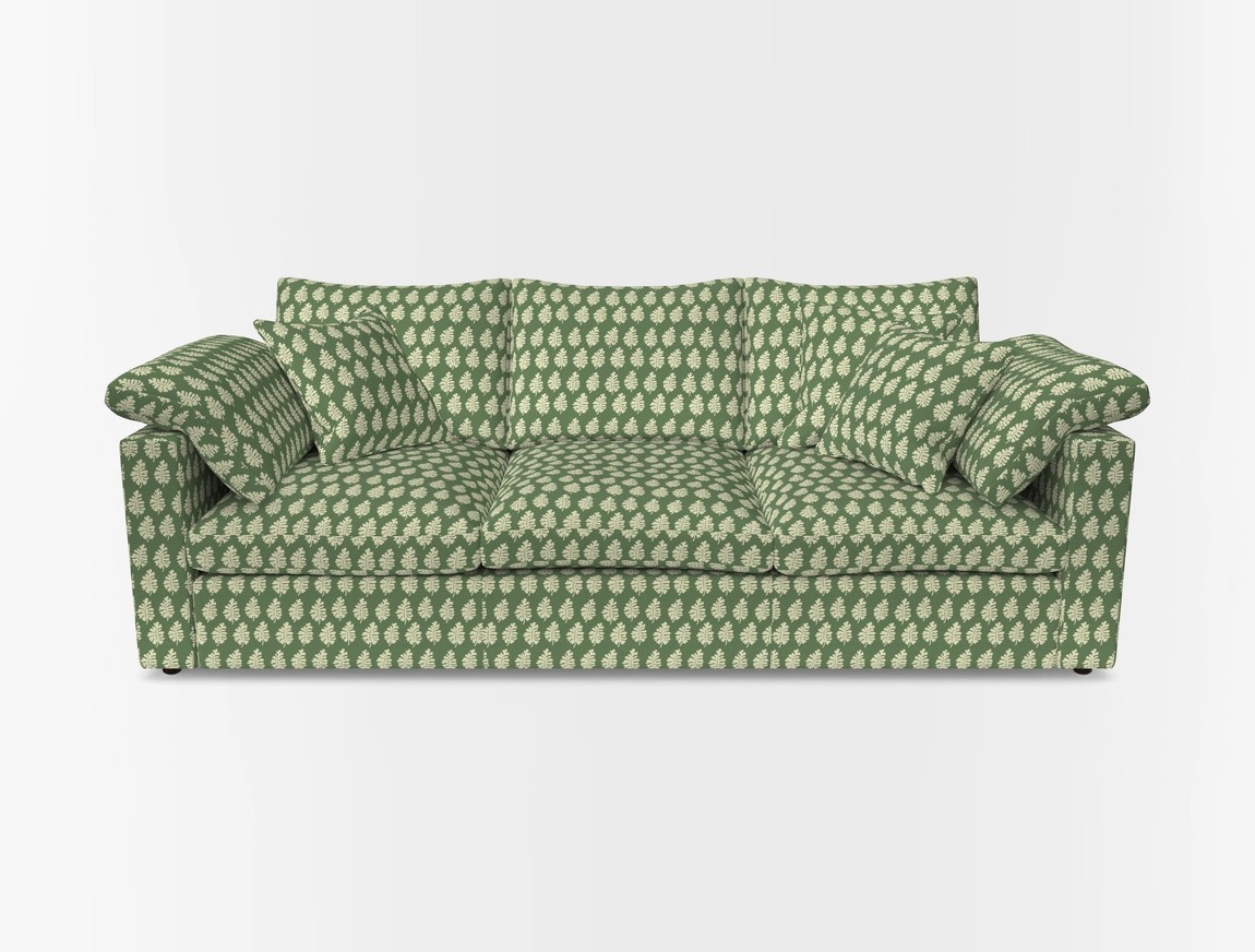 4 Seater Straight Arm Sofa
