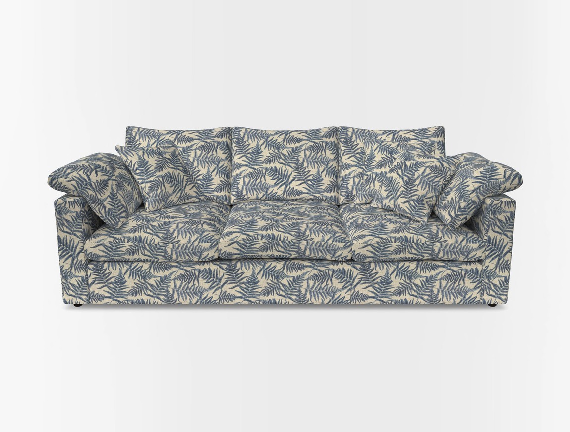 4 Seater Straight Arm Sofa
