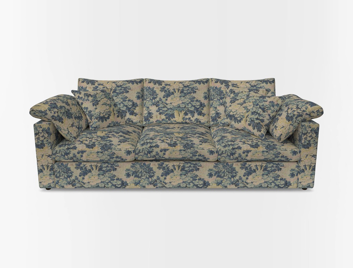 4 Seater Straight Arm Sofa