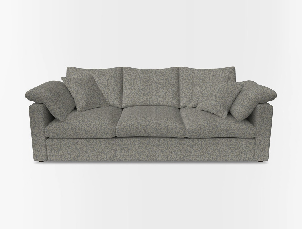 4 Seater Straight Arm Sofa
