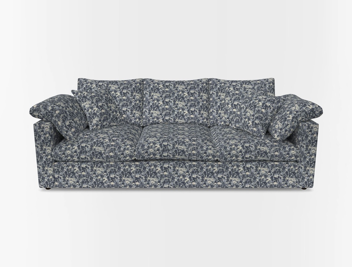 4 Seater Straight Arm Sofa