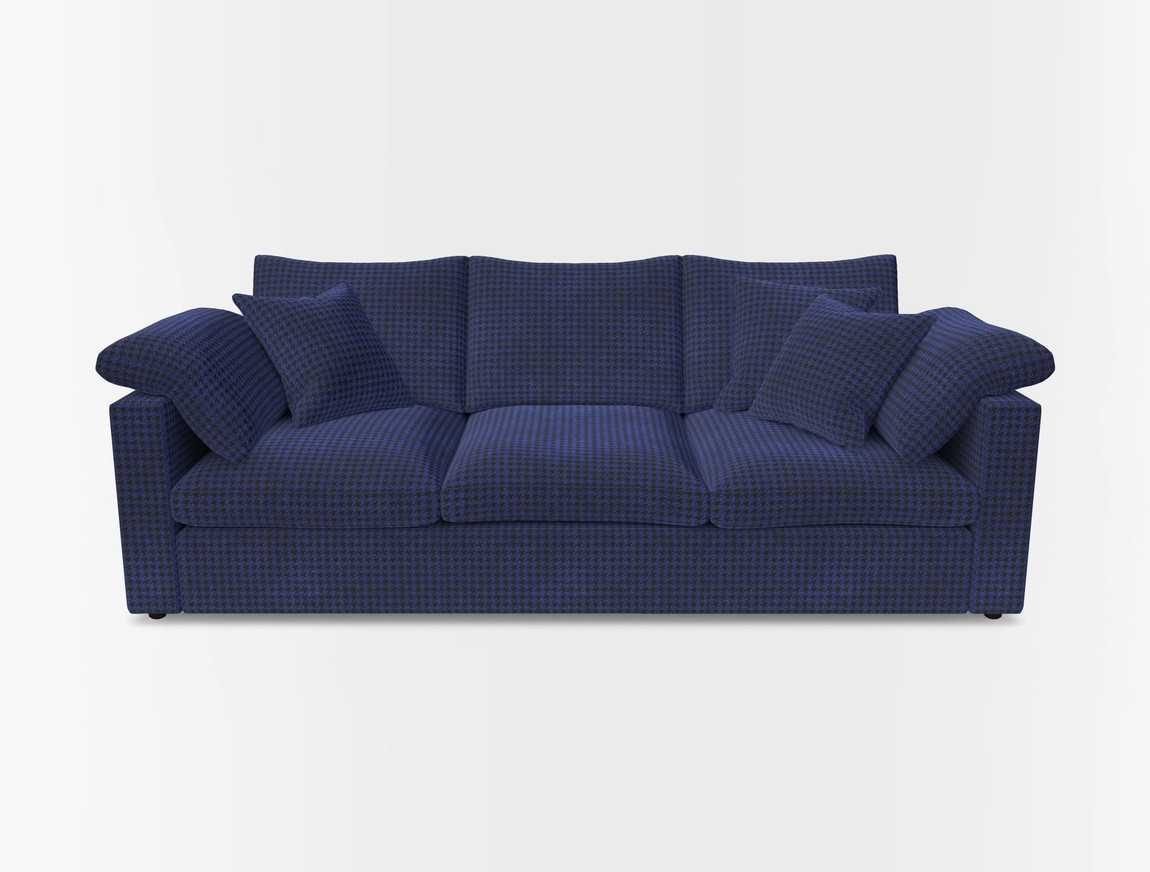 4 Seater Straight Arm Sofa