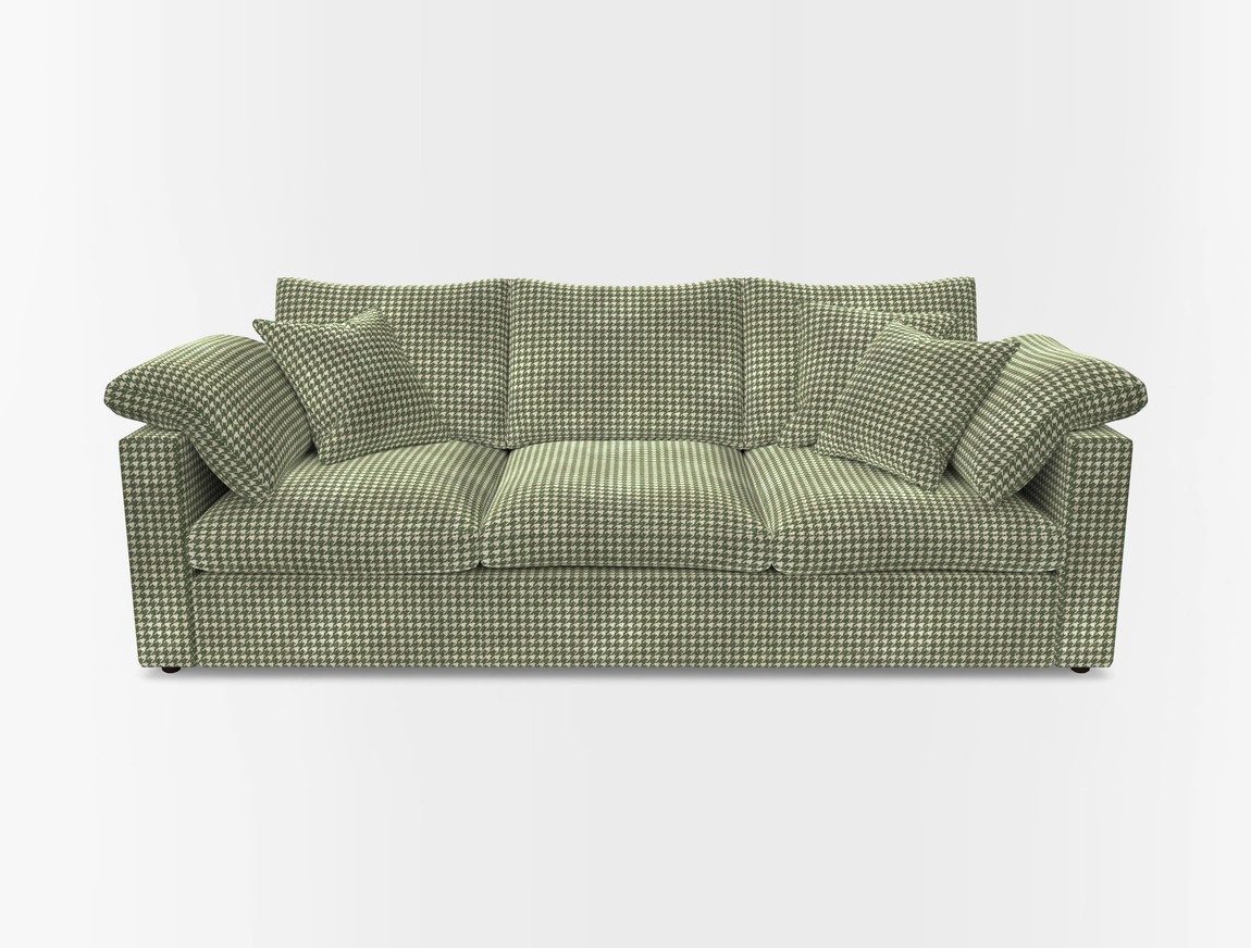 4 Seater Straight Arm Sofa