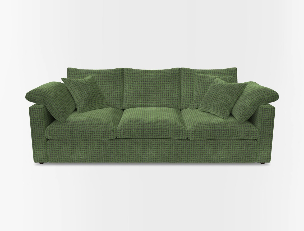4 Seater Straight Arm Sofa