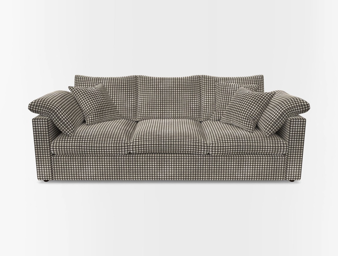 4 Seater Straight Arm Sofa