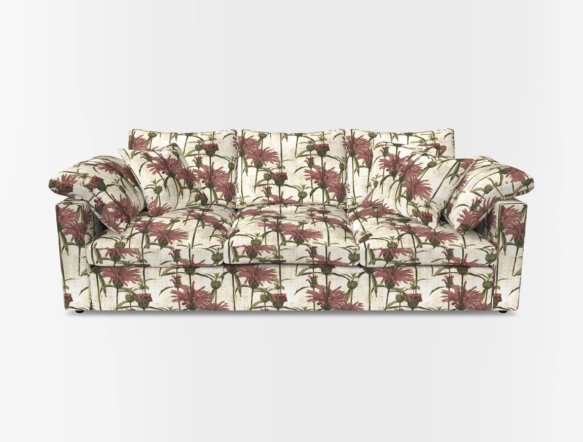 4 Seater Straight Arm Sofa