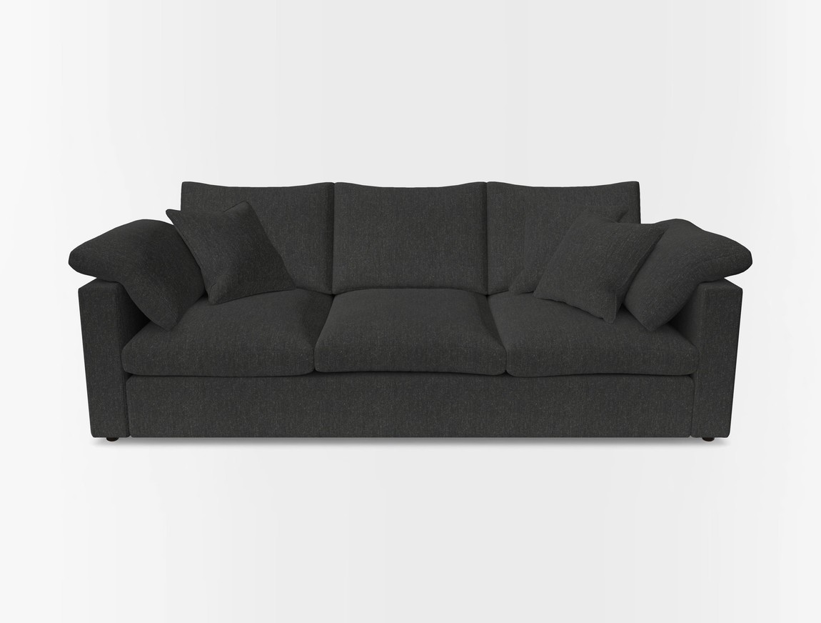 4 Seater Straight Arm Sofa