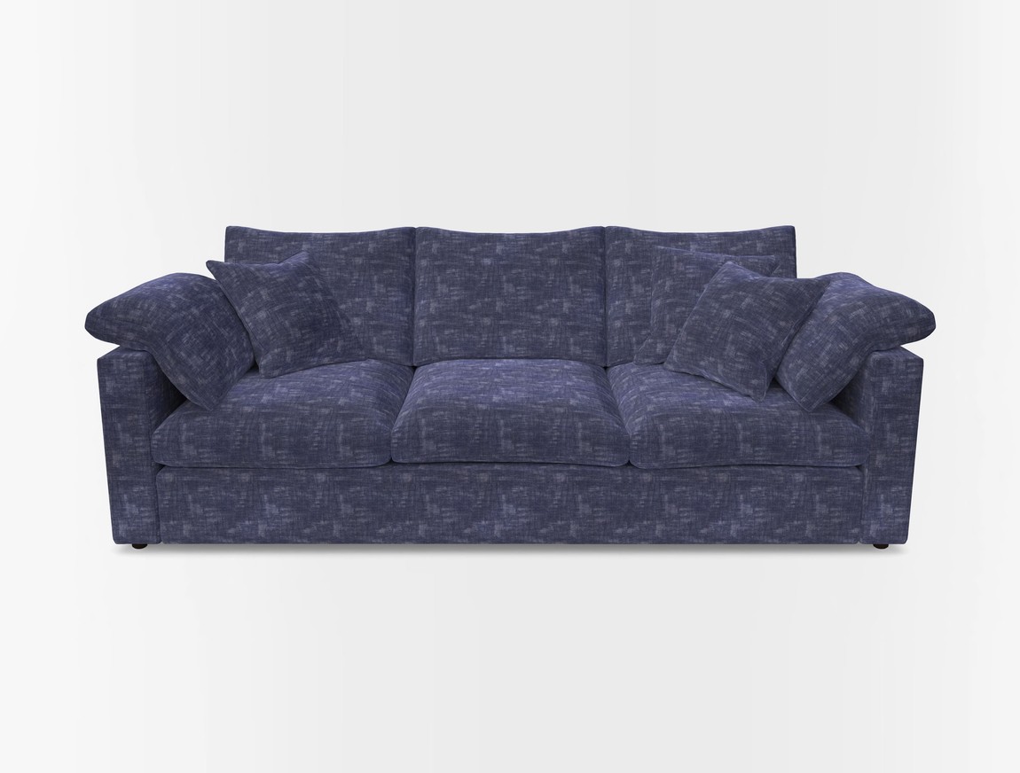 4 Seater Straight Arm Sofa