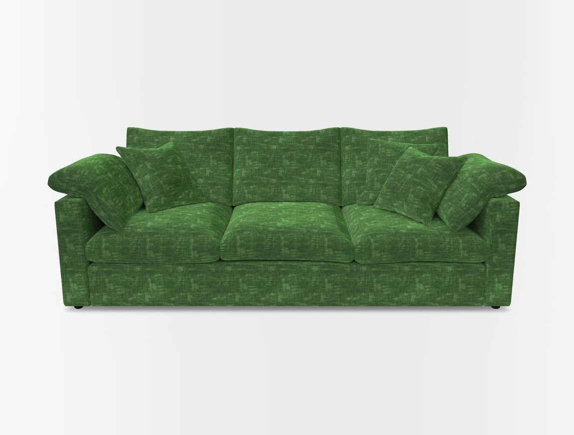 4 Seater Straight Arm Sofa