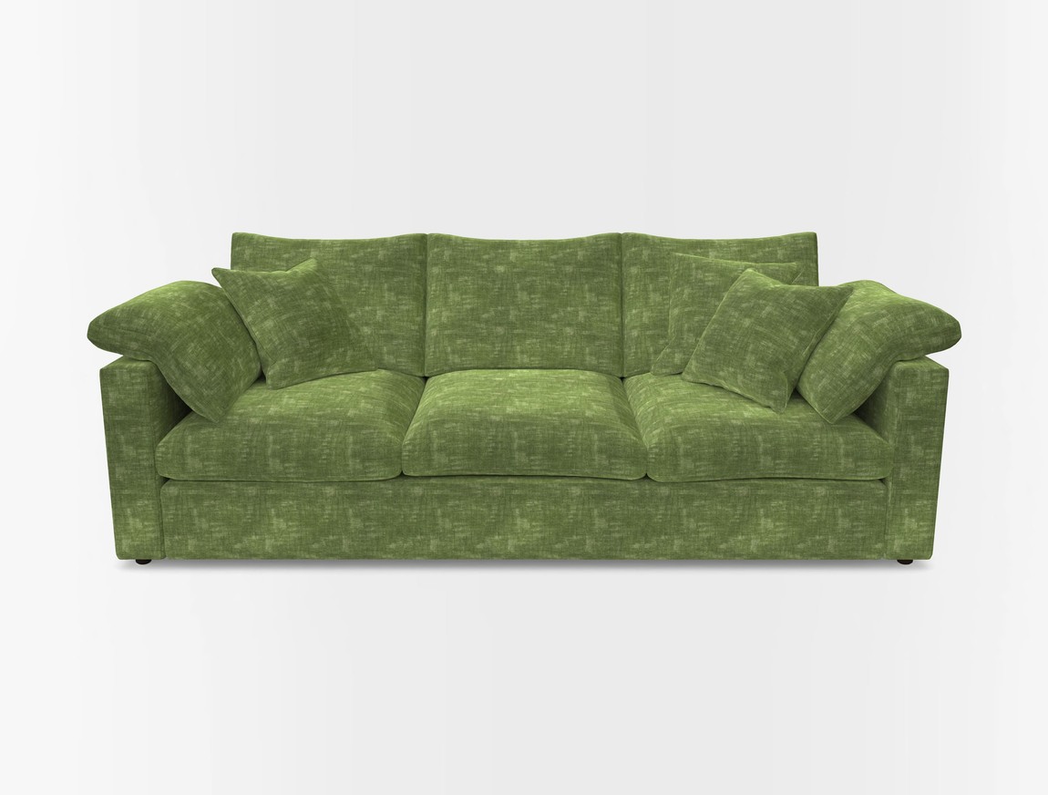4 Seater Straight Arm Sofa