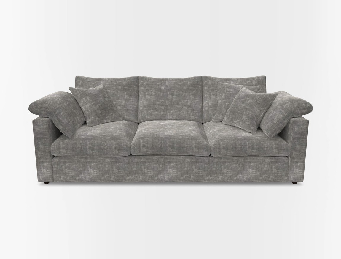 4 Seater Straight Arm Sofa