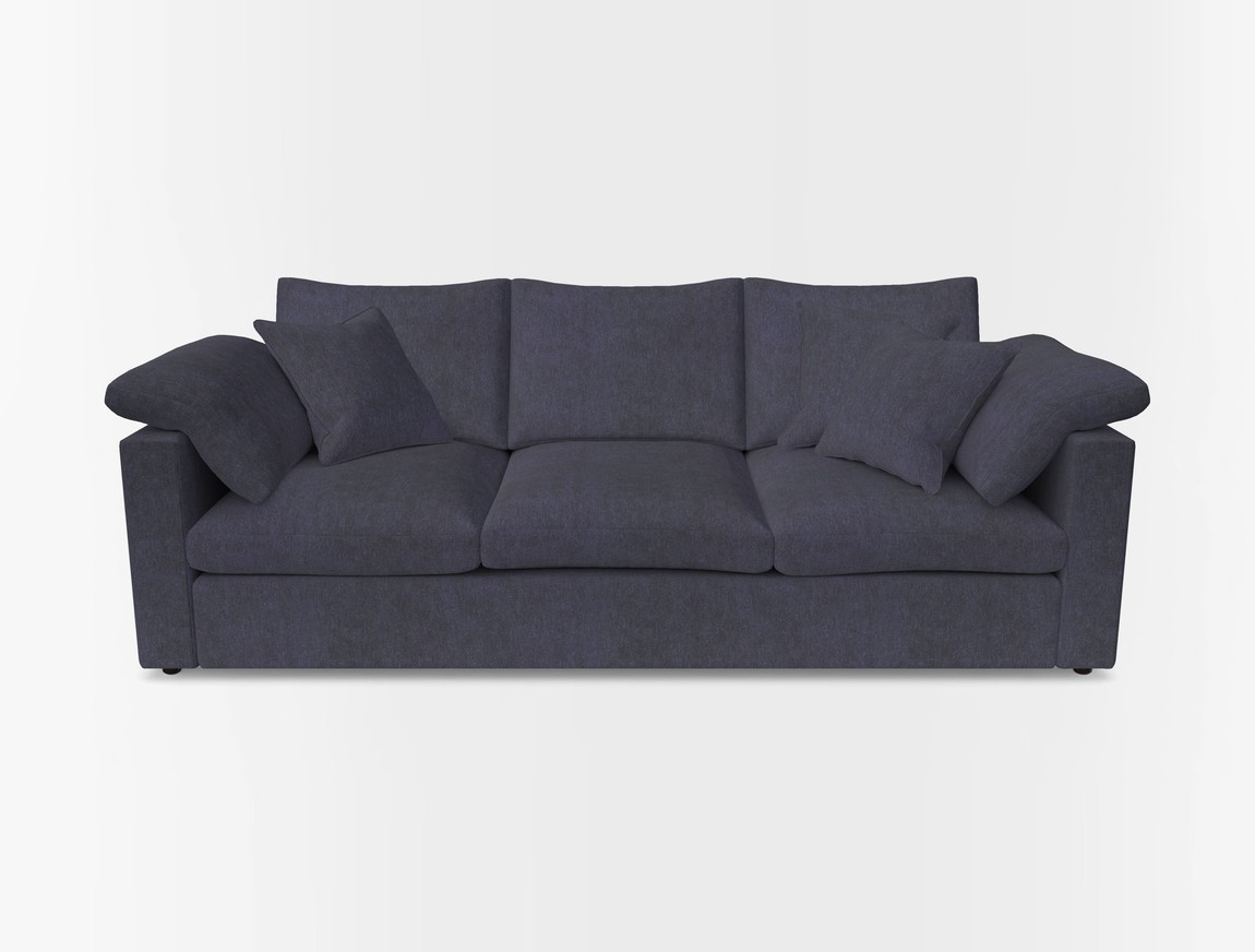4 Seater Straight Arm Sofa