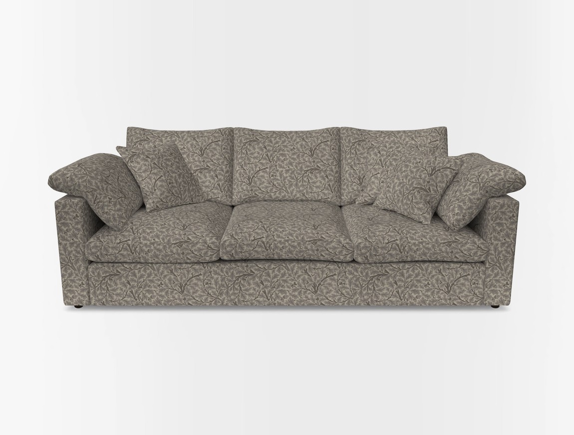 4 Seater Straight Arm Sofa