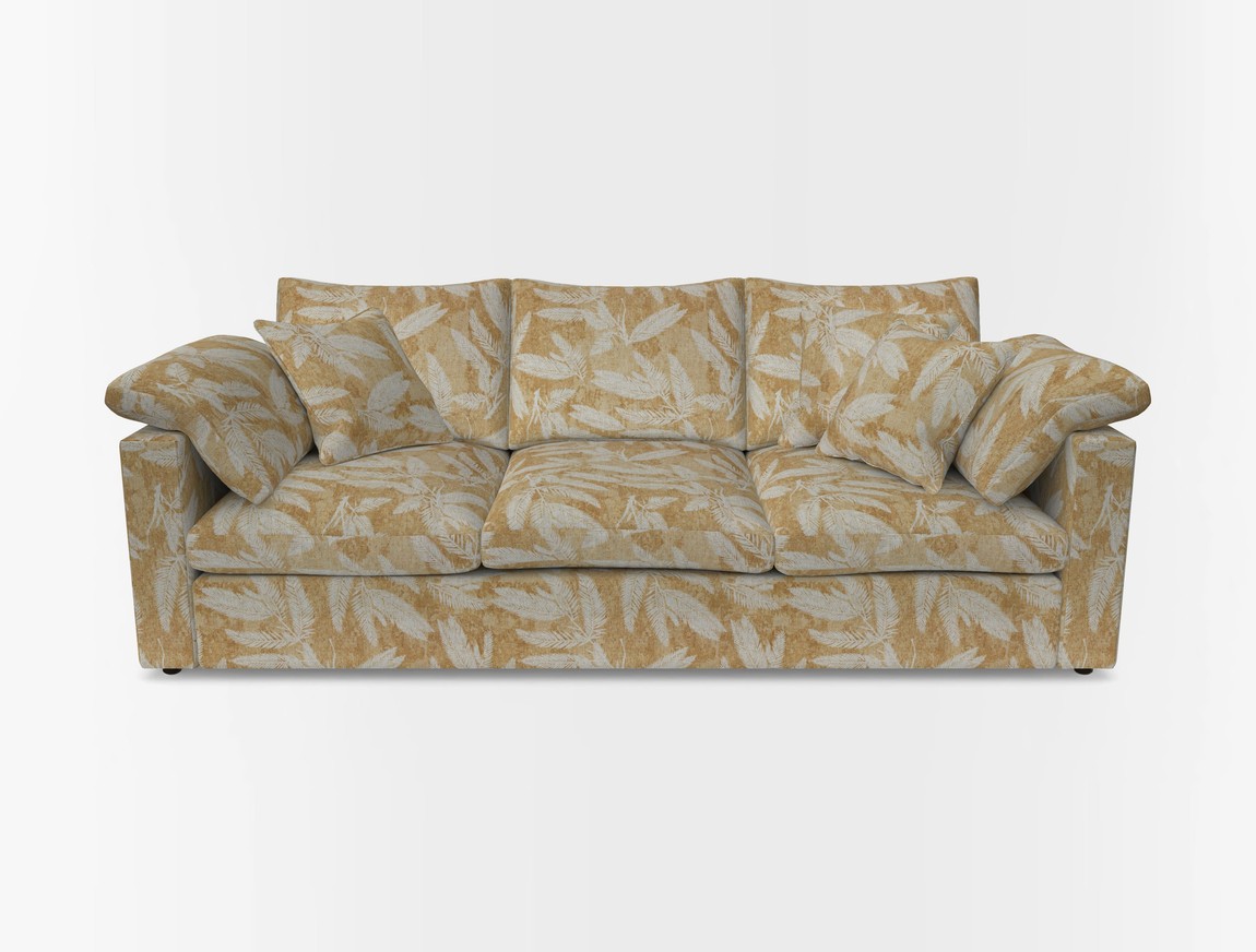 4 Seater Straight Arm Sofa