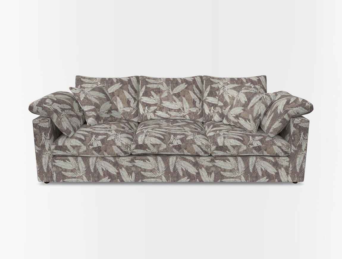 4 Seater Straight Arm Sofa