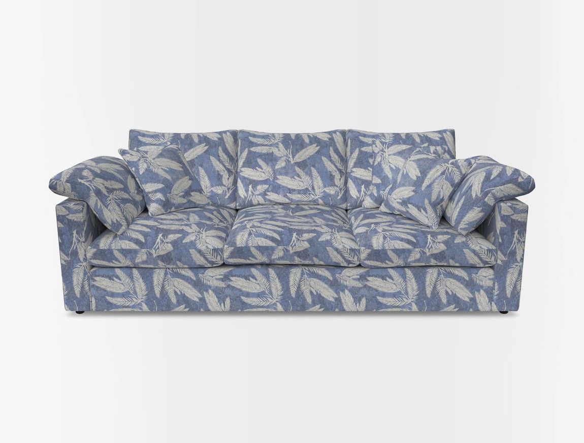 4 Seater Straight Arm Sofa