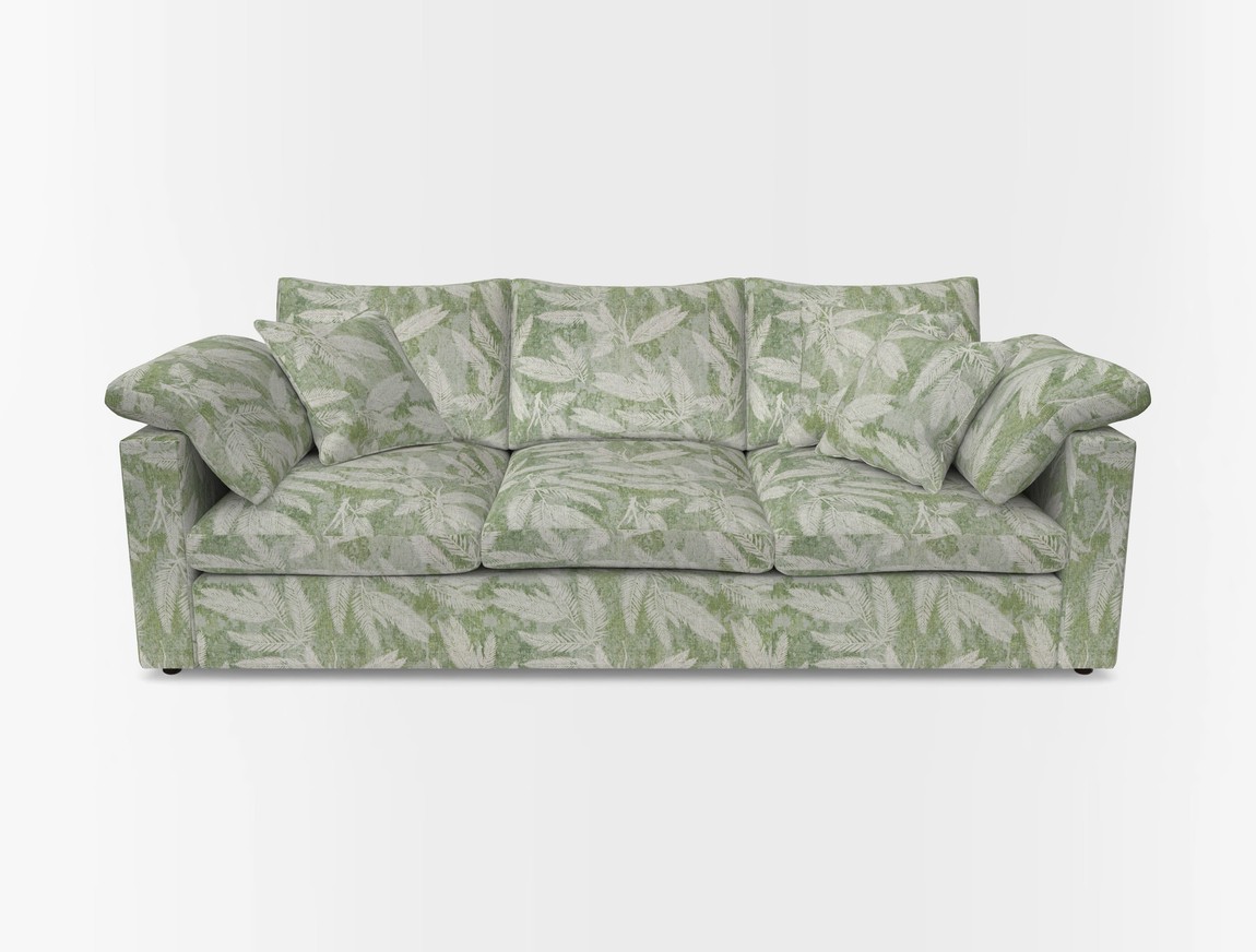 4 Seater Straight Arm Sofa