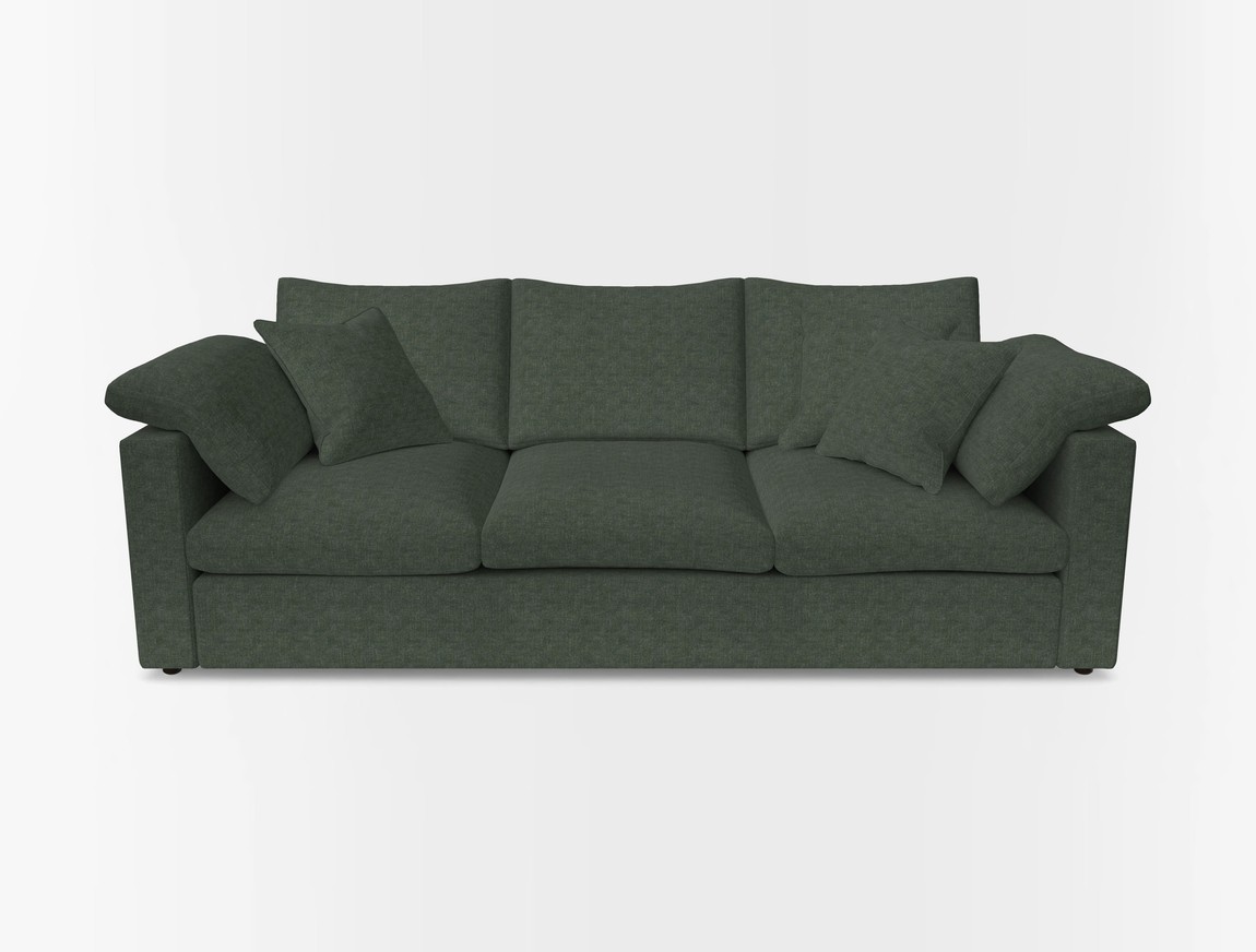 4 Seater Straight Arm Sofa