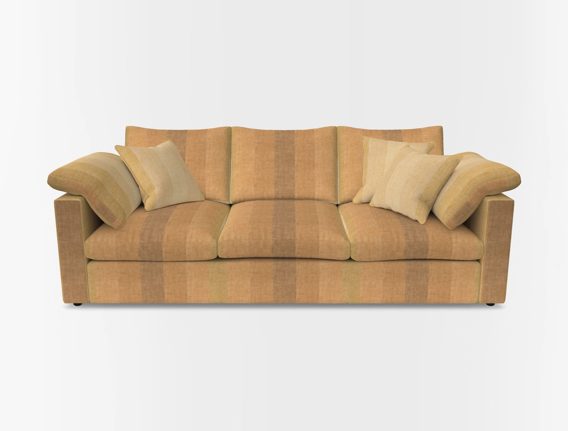 4 Seater Straight Arm Sofa
