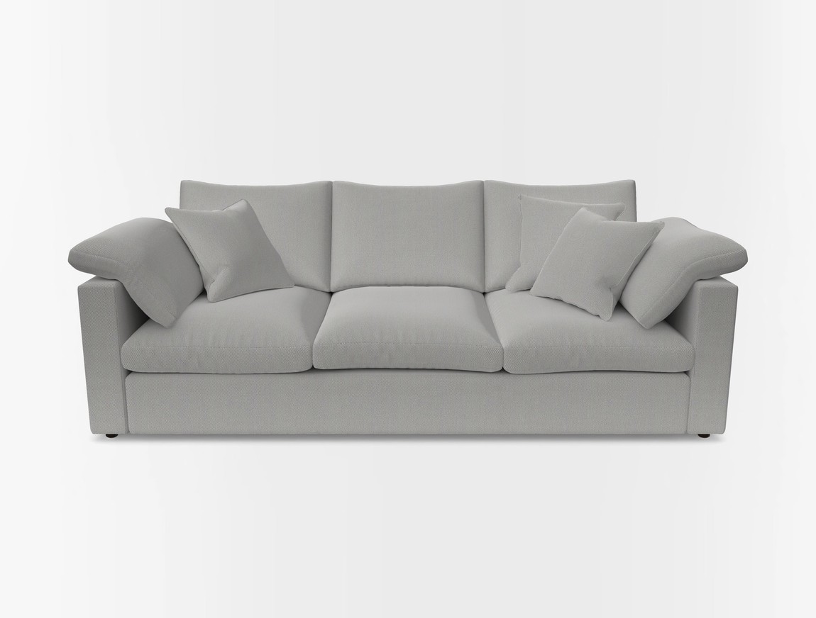 4 Seater Straight Arm Sofa