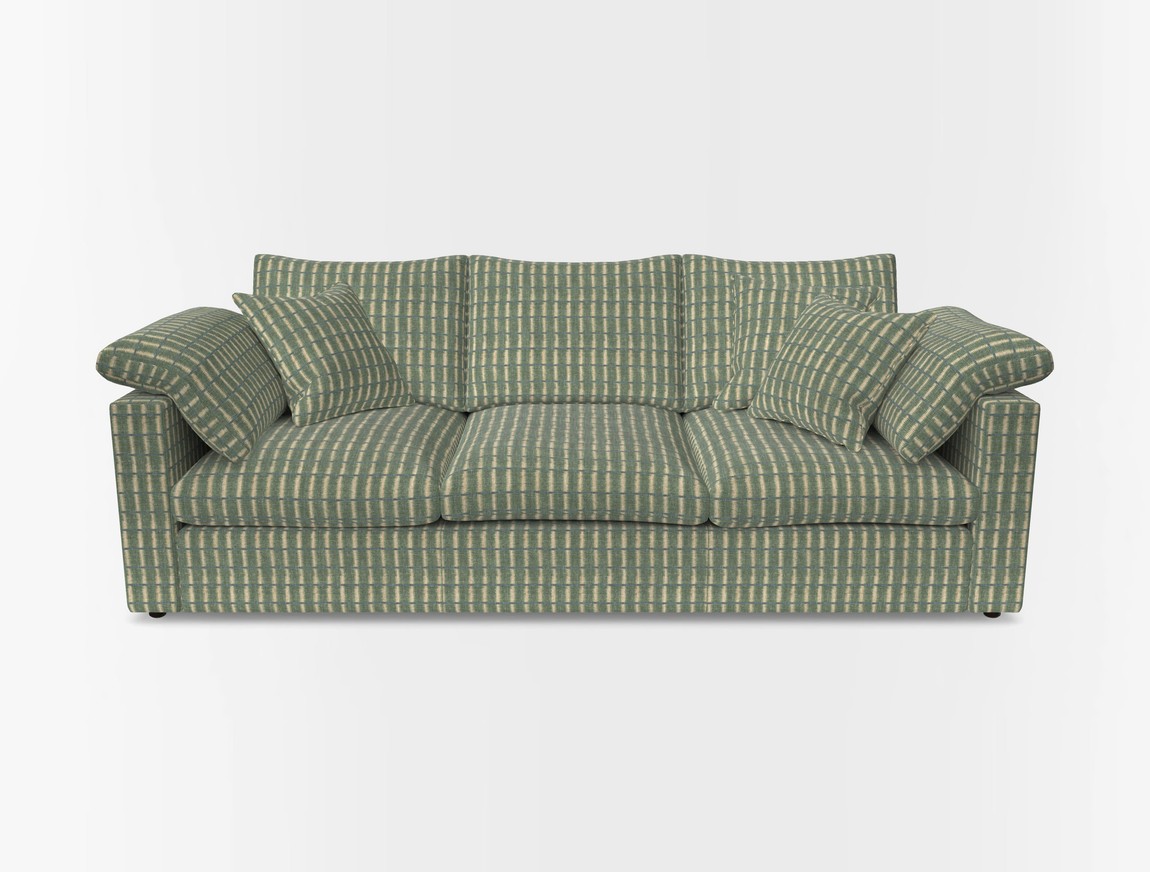 4 Seater Straight Arm Sofa