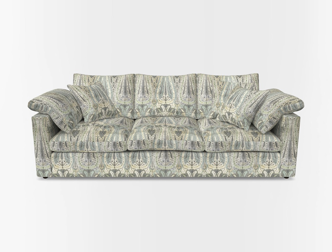 4 Seater Straight Arm Sofa