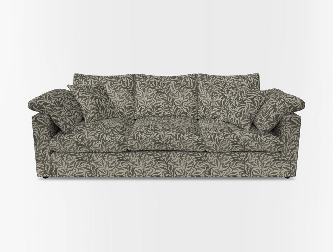 4 Seater Straight Arm Sofa